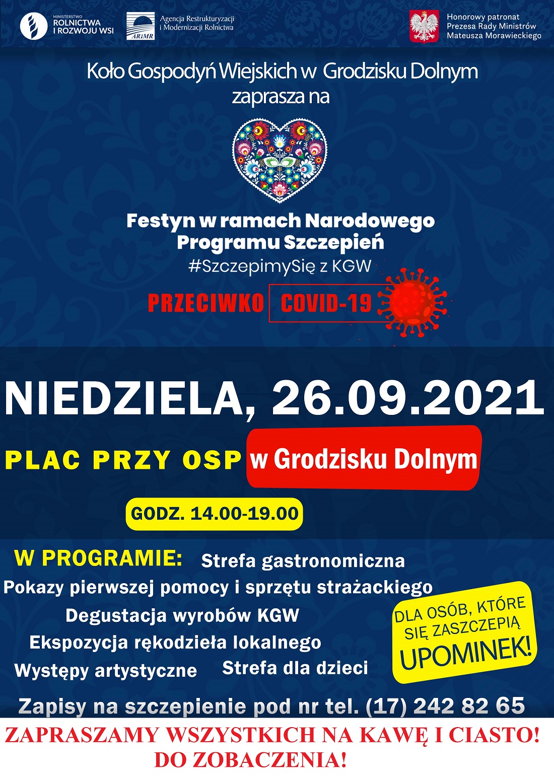 26 września (niedziela) KGW w Grodzisku Dolnym zaprasza na festyn